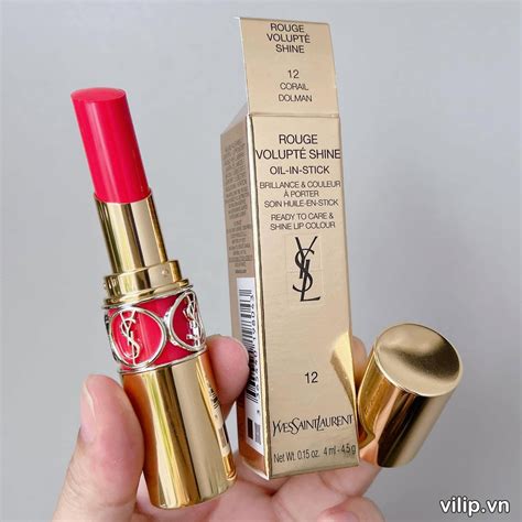 ysl 12 corail in touch|volupte no 12 corail.